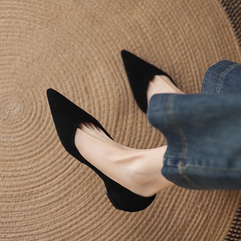Heels - Yazlık Yeni Tarz Günlük Sivri Burun