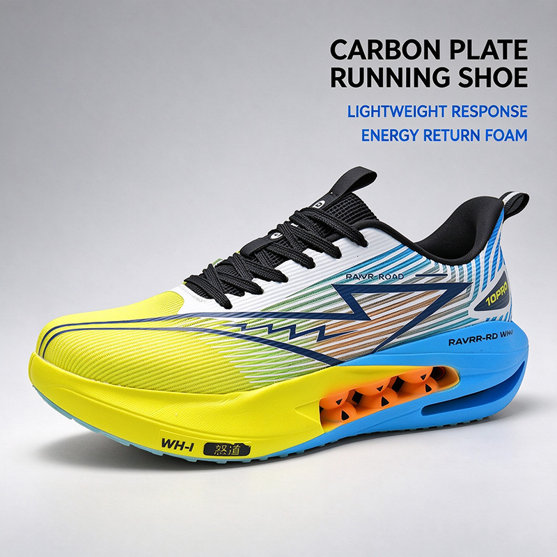 Carbon Plate Marathon Racing Shoes - Unisex Karbon Plakalı Koşu Ayakkabıları Hafif