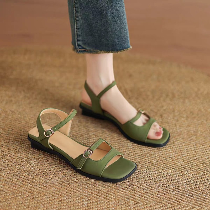 Sandals - 2026 Fransız Vintage Modası Çok Yönlü