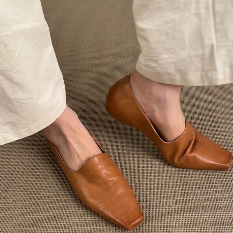 Women'S Shoes - Retro Düz Loafer'lar Kadın Slip-on İngiliz