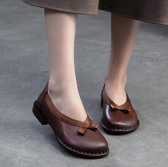 2.5 cm İnek Hakiki Deri Etnik  - Heels incelemesi ve fiyatı