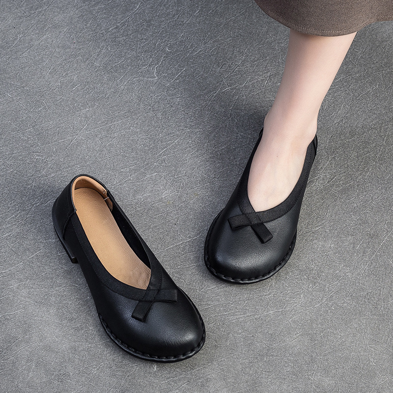2.5 cm İnek Hakiki Deri Etnik  - Heels incelemesi ve fiyatı