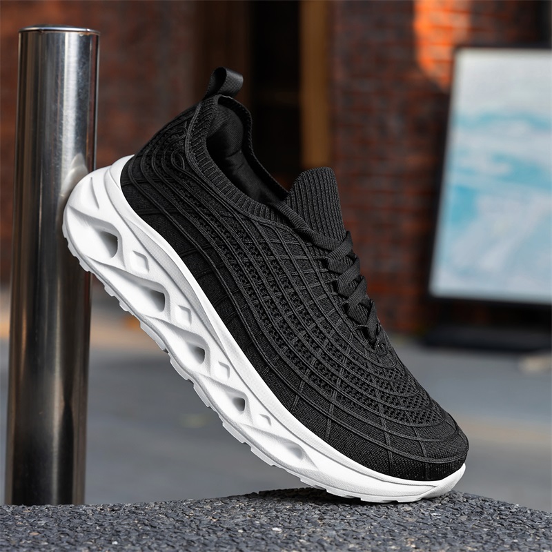 Geniş Burunlu, Diyaliz Hastala - Knit Fabric Lace Up Sneakers incelemesi ve fiyatı