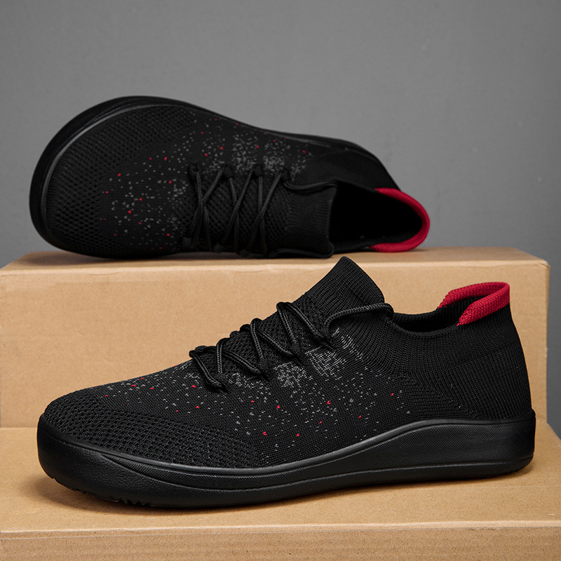 Yeni Erkek Günlük Ayakkabılar  - Knit Fabric Lace Up Sneakers incelemesi ve fiyatı