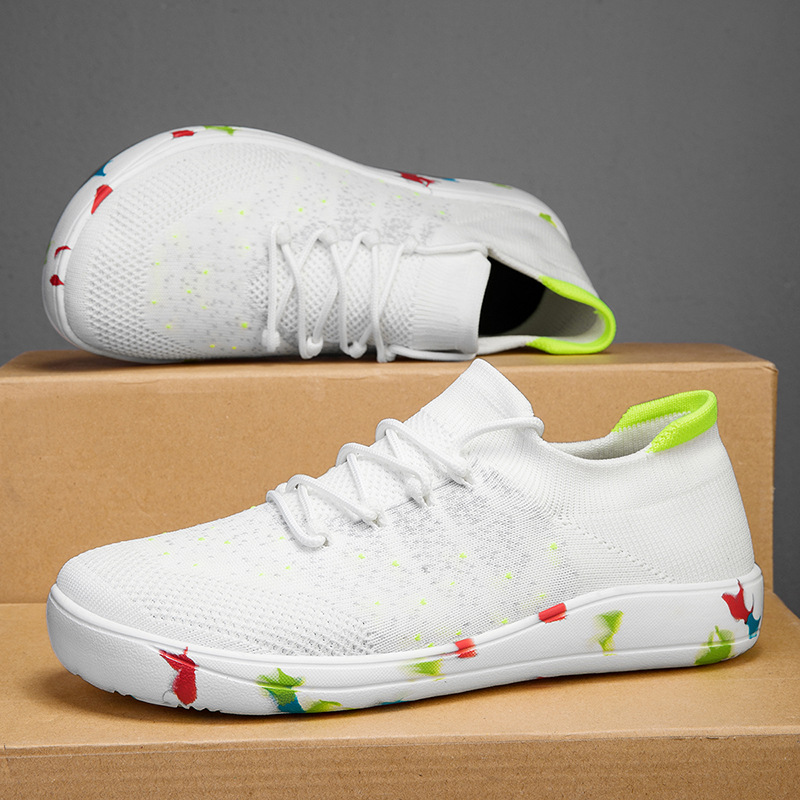 Yeni Erkek Günlük Ayakkabılar  - Knit Fabric Lace Up Sneakers incelemesi ve fiyatı