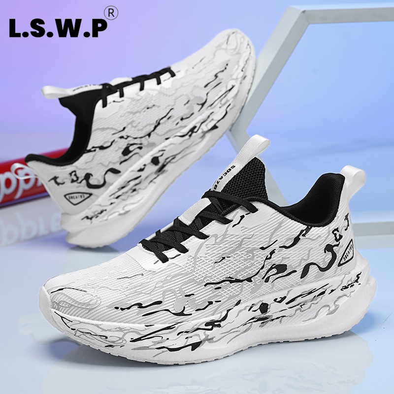 Kadın spor ayakkabıları, yastı - Knit Fabric Lace Up Sneakers incelemesi ve fiyatı