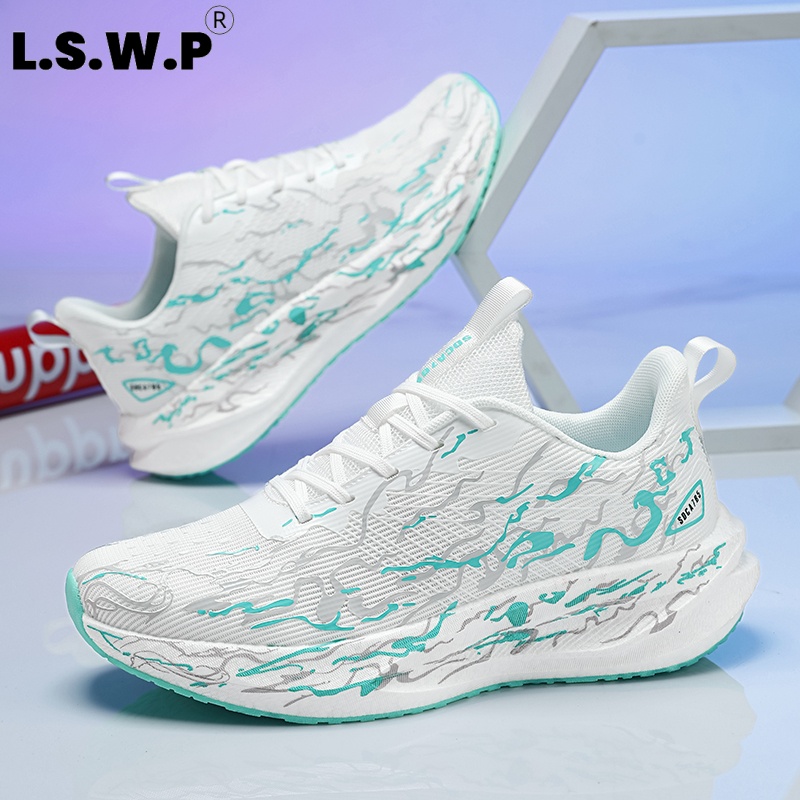 Kadın spor ayakkabıları, yastı - Knit Fabric Lace Up Sneakers incelemesi ve fiyatı
