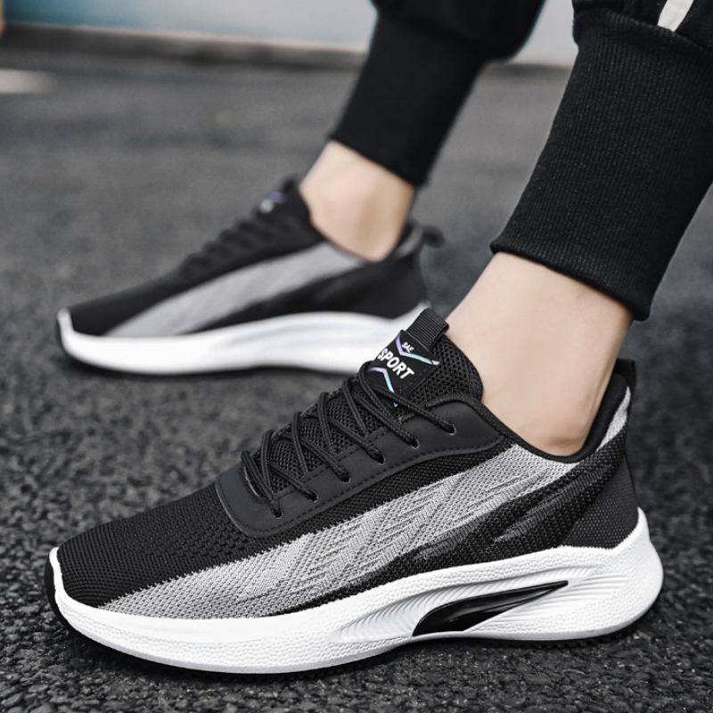 designer running shoes man bre - Knit Fabric Lace Up Sneakers incelemesi ve fiyatı
